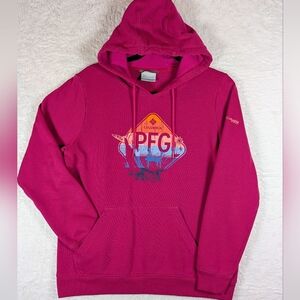 630-Columbia Magenta‎ Hoodie Sweater